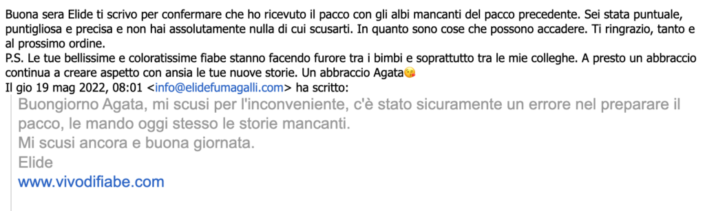 Recensione Vivo di Fiabe