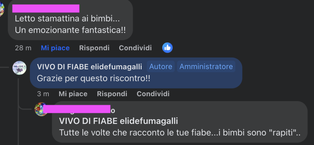 Recensione Vivo di Fiabe