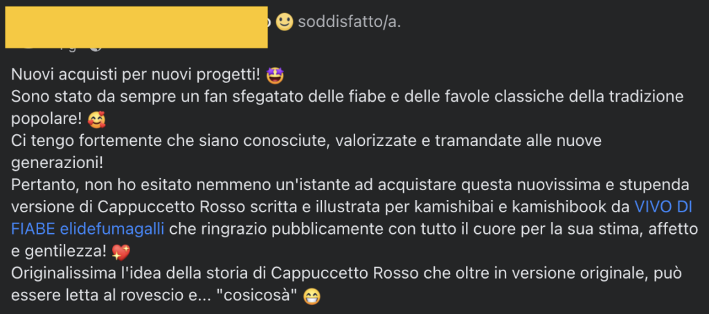 Recensione Vivo di Fiabe